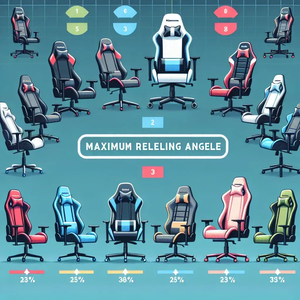 Berapa Sudut Sandaran Maksimum pada Sebagian Besar Kursi Gaming?