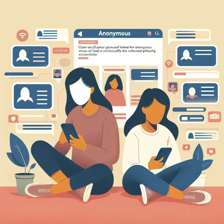 "Ilustrasi langkah-langkah menggunakan Instagram Story Viewer untuk melihat story secara anonim, dengan tampilan antarmuka Instagram yang jelas dan fitur privasi yang ditonjolkan."