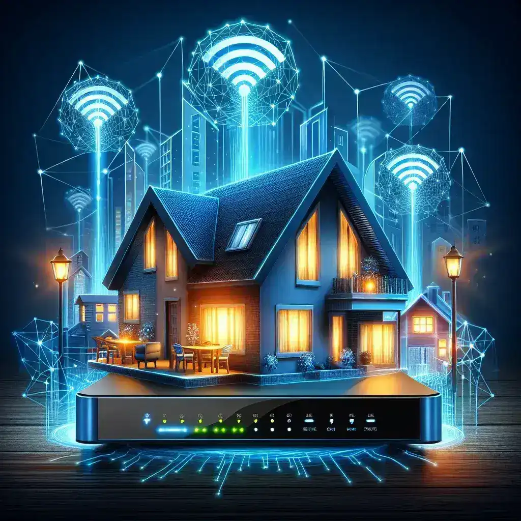 Apa manfaat yang diberikan router dengan kemampuan mesh bawaan?